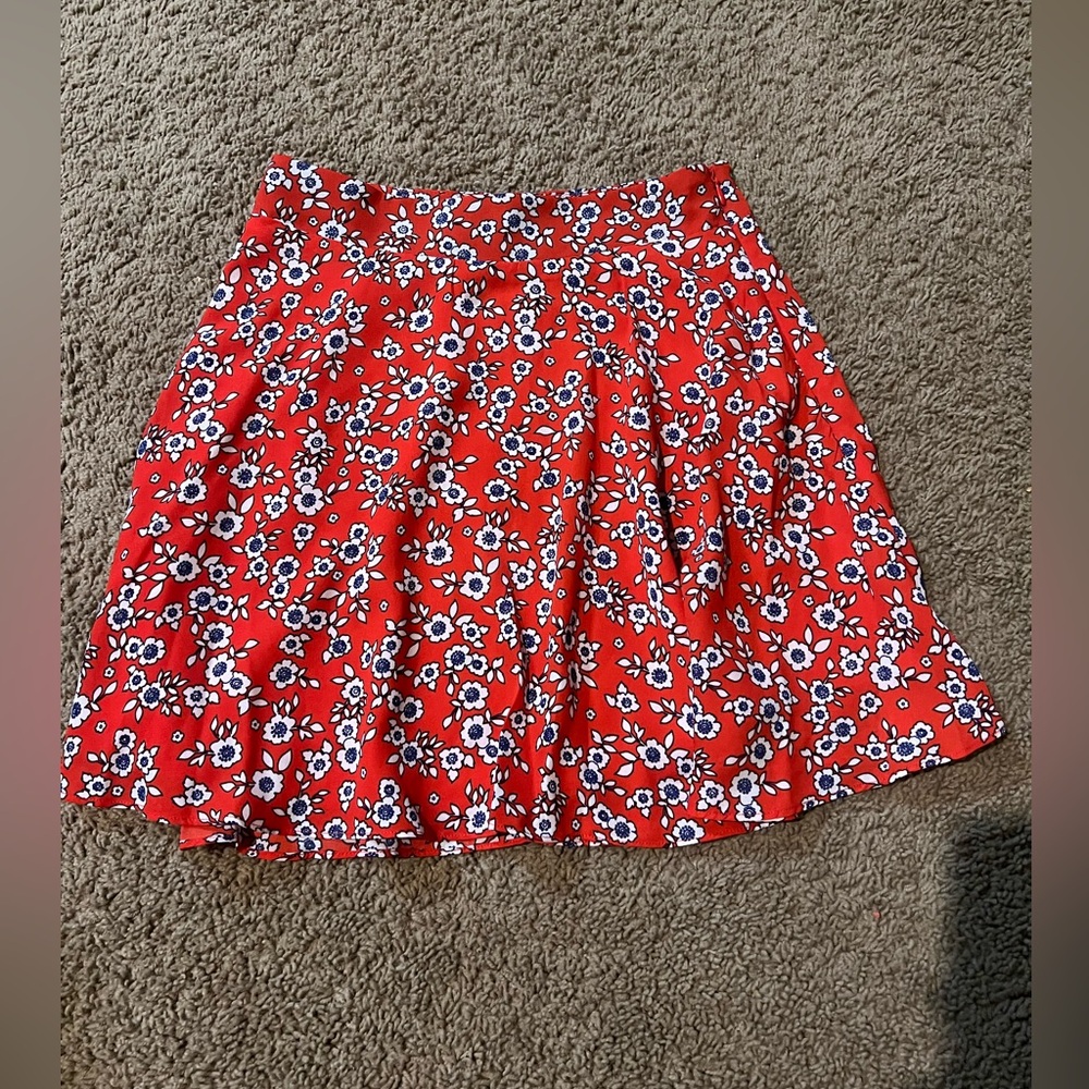 Socialite floral skirt
